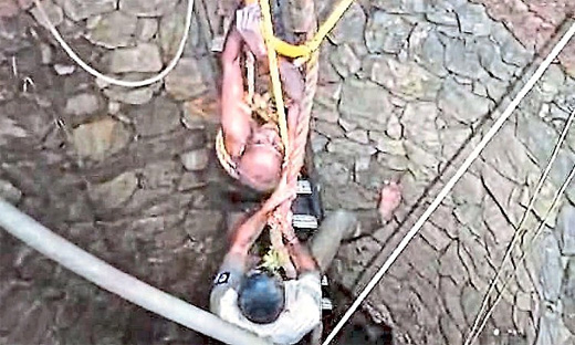 man rescued 